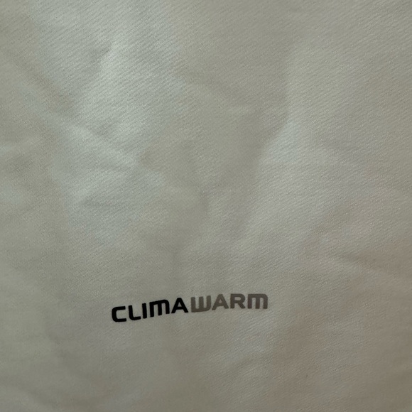 Men's Adidas ClimaWarm Long Sleeve White Techfit Mock Neck. Size XL - Picture 5 of 7
